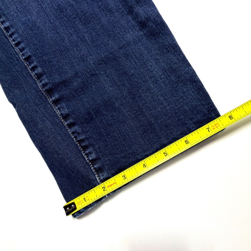 KUT from the Kloth Cropped Kick Flare Jeans 24W Dark Wash Plus - Picture 4 of 11